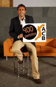 Luis Casimiro, entrenador del Asefa Estudiantes, en su partido 400 en la ACB