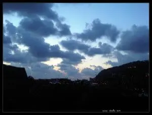 Pitxia, atardecer en Gros, Donostia